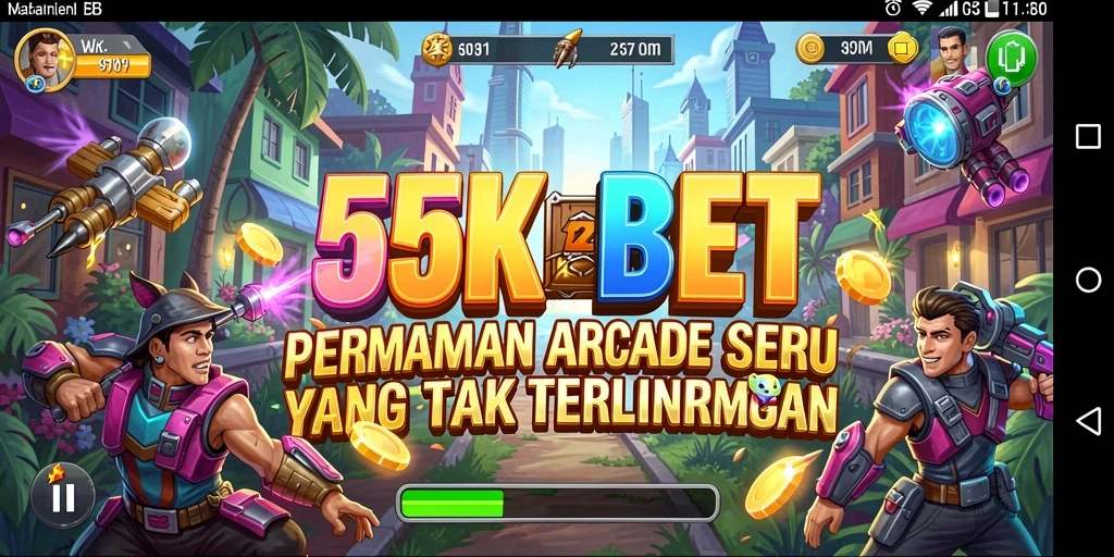 Tampilan menarik gameplay dinamis dari 55KBET