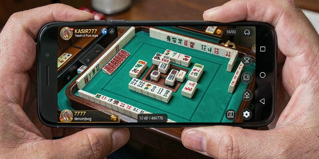 Tampilan gameplay KASIR777 yang menegangkan dan penuh strategi Mahjong.