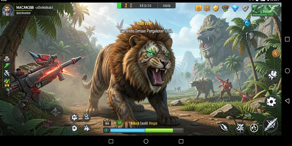 Tampilan gameplay menarik dari MACAN388 yang memukau.