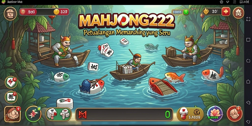 Tangkapan ikan yang menegangkan dalam <strong>MAHJONG222</strong> dengan grafis yang menawan.