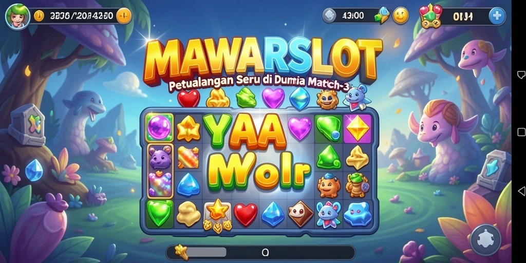 Tampilan gameplay seru dari MAWARSLOT di layar.