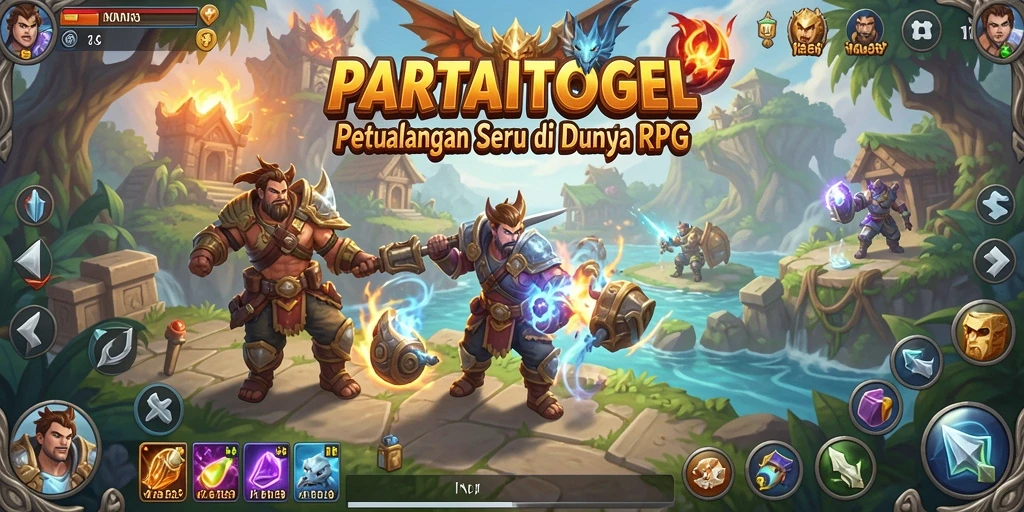 Tangkapan layar gameplay PARTAITOGEL yang menampilkan aksi seru.