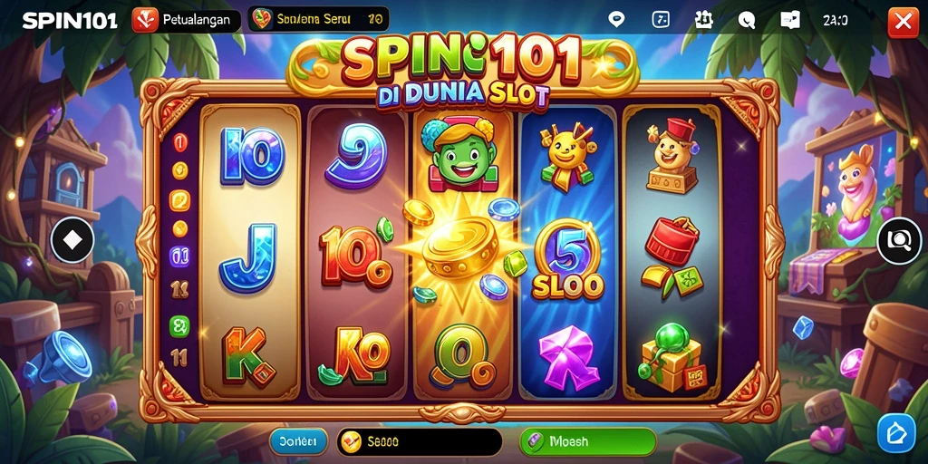 Tampilan menarik dari gameplay slot SPIN101 yang menghibur.